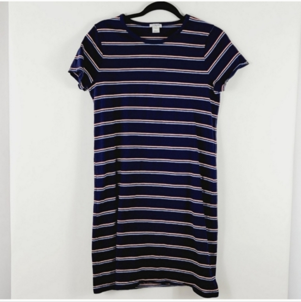 J.CREW Factory Cotton Jersey Shirt Dress Size XS